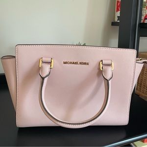 Pink Michael Kors purse